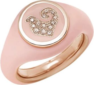 CHANTECLER Gouden Ring met Pailletten - Dames - Ringen - Geel - 49 MM - Pailletten - Accessoires