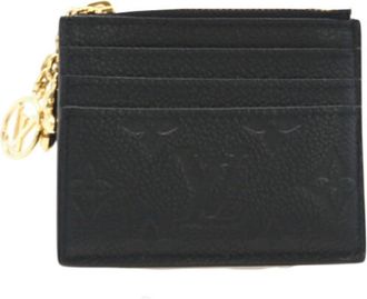 Louis Vuitton Black Coin Purse/Coin Case (Pre-Owned)