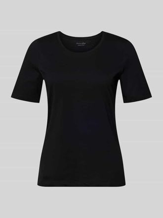 Christian Berg T-Shirt mit Rundhalsausschnitt in Black, Gr&ouml;&szlig;e XXL