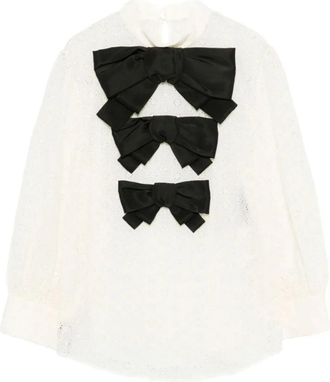 Valentino Garavani Top - Dames - Blouses - Wit - XS - Overhemden