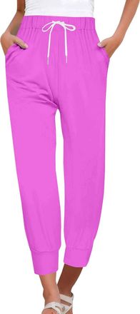 Generic Jogging Bottoms for Women Joggers Tracksuit Bottoms Ladies Yoga Pants Lightweight Jogging Sweatpants Running Sports Cuffed Trousers Womens Track Pants