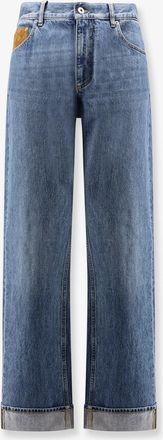 Bottega Veneta Jeans a gamba ampia con risvolto - BOTTEGA VENETA - gender_Man