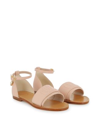 Chlo&eacute; Sandal With Logo
