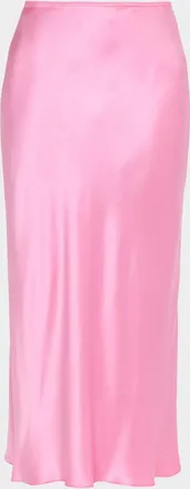 Sablyn Miranda Silk Midi Skirt