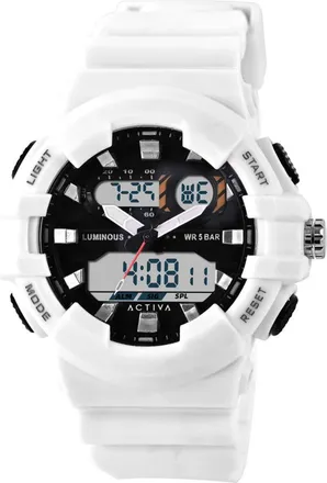 Invicta Activa X Invicta Digital ACW496-002 Heren Horloge - Quartz Uurwerk - Plastic met zwarte Wijzerplaat - 50mm