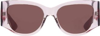 Gucci Brown Cat Eye Ladies Sunglasses GG2115S 005 55