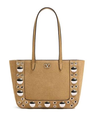 Valentino Garavani Nellcote Mini Suede Leather Tote Bag