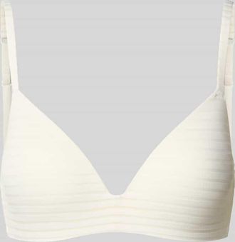 Marc O'Polo BH mit Streifenmuster in Offwhite, Größe 75A