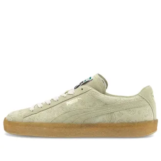 Puma Suede Crepe Embroidery Green Brown 383796-02