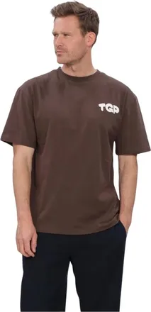 The Goodpeople Heren, Tops, Bruin, Maat: XL