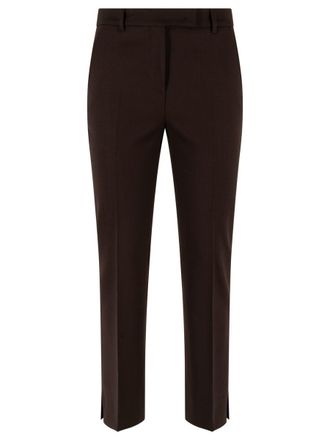 Incotex Straight-Leg And Mid-Rise Wool Tailored Trousers Clothing