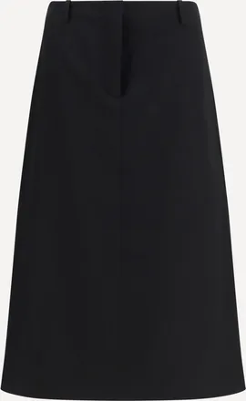 Fendi Gonna in Grain de Poudre Woman 42