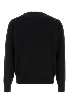 Vivienne Westwood Mens Alex Sweater Black Cotton Cashmere