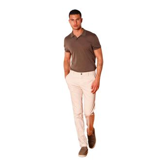 Mason's Heren, Broeken, Beige, Maat: 2XL Katoen