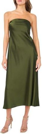 Parker Strapless Maxi Dress in Midnight Sage at Nordstrom Rack, Size X-Large