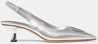 Kate Spade New York Lover Metallic Slingback Kitten Heel