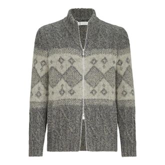 Brunello Cucinelli Hombre, Jerseys, Gris, Talla: 3XL