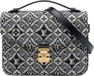 Louis Vuitton Pre-owned Pochette Metis - Dames - Pre-owned - Zwart - Maat: ONE Size Leer