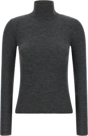 Max Mara Cavallo Turtleneck-trui - Dames - Truien - Grijs - Maat: M Wol