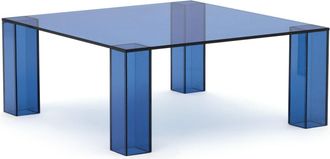 K Home Design Couchtisch Dilaria Blau - 85 x 85 cm