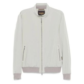 Moorer Heren, Jassen, Grijs, Maat: XL Polyamide