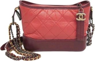Chanel Pre-owned de small Shoulder Bag - Dames - Vintage Schoudertas - Roze - ONE Size - Leer - Vintage