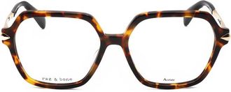 Rag & Bone Ladies Brown Square Eyeglass Frames RNB3052/G