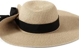 Lands End Facesaver Wide Hat in Light Natural at Nordstrom, Size Large