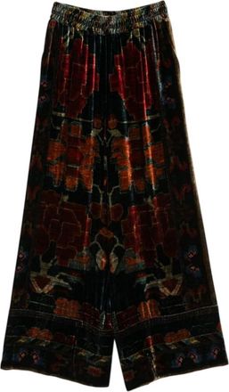 Pierre-Louis Mascia Red Printed Elasticated Pants