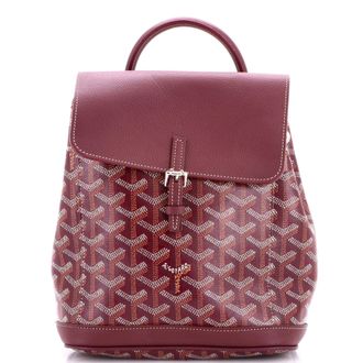 Goyard Alpin Backpack Coated Canvas Mini