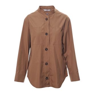 Max Mara Shirts, female, Brown, Size: XS Doris Shirt