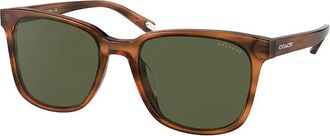 Coach HC8313U C2095 558171 Mens Sunglasses Brown Size 54