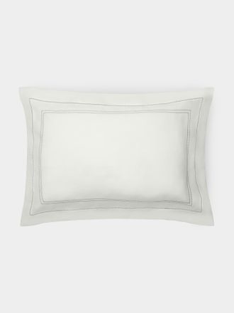 Volga Linen Hem-Stitch Linen Standard Pillowcases (Set of 2)