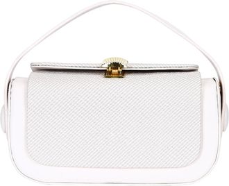 Generic Shoulder Bag,Trendy - Fabric Flap Top Handle Zipper Closure Purse for Ladies Women Business Weekend Wedding Outdoor Birthday, White, Refer to descript