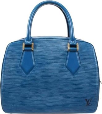 Louis Vuitton Pre-owned Handbags, female, Blue, Size: ONE SIZE Pre-owned Handbag