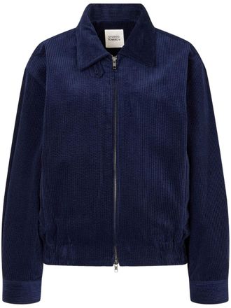 TOMBOY corduroy bomber jacket - Blue