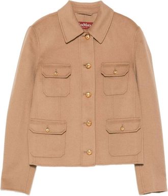 Max Mara Button-up Utility Jacket