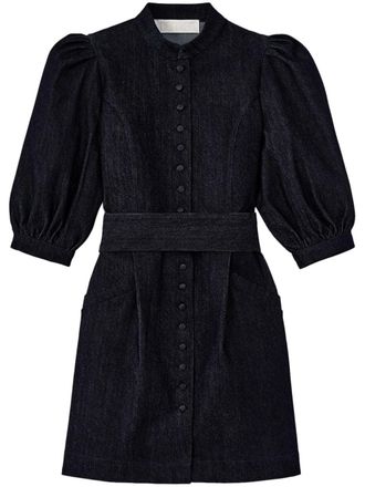 D'Estr&euml;e Paris Amoako cotton-blend dress - Blue