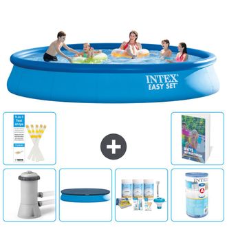 Intex Piscina Easy Set Redonda - 457x84 Cm - 7-piezas S208