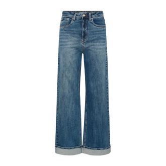 Gestuz Gzsara Hw Wide Jeans Noos - Jeans - Mujer - Azul - W29 L32
