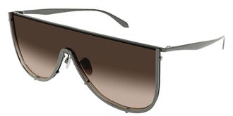 Alaia AA0094S 005 Womens Sunglasses Silver Size 99