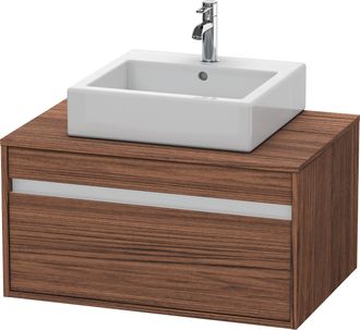 Duravit Mueble Bajo Lavabo Ketho 550x800x426mm Nogal Oscuro