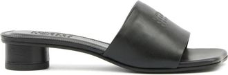 Maison Margiela Anatomische Sandalen - Dames - Muiltjes - Zwart - 36 EU - Leer - Schoenen