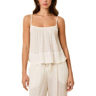 Solid & Striped The Maayan Camisole in Optic White at Nordstrom, Size X-Small