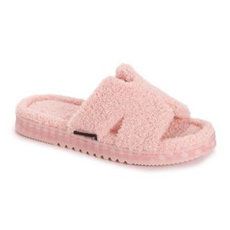 Muk Luks Cecilia Slide Slipper in Light Pink at Nordstrom, Size Medium