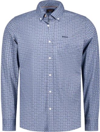 New Zealand Auckland Heren, Overhemden, Blauw, Maat: M