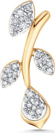 Sara Weinstock Lierre Reverie Diamond Pav&eacute; Ear Crawler in Left - Yellow Gold at Nordstrom