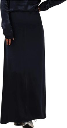 Modstr&ouml;m Kindlemd Rok - Dames - Maxi Rokken - Blauw - S - Polyester - Rokken
