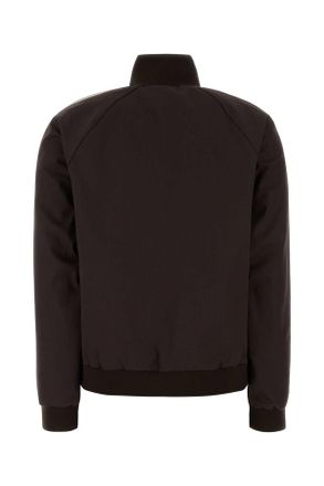 Miu Miu Womens Chocolate Cotton Jacket Cacaokaki Giubbini