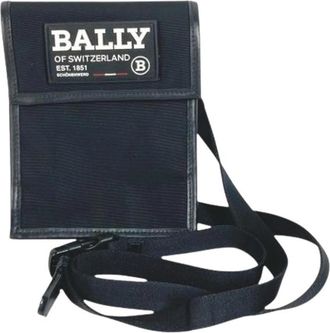 Bally Pre-owned Shoulder Bag - unisex - Vintage Schoudertas - Zwart - ONE Size - Nylon - Vintage